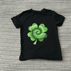 Toddler Tie Dye Shamrock ☘️ Tshirt